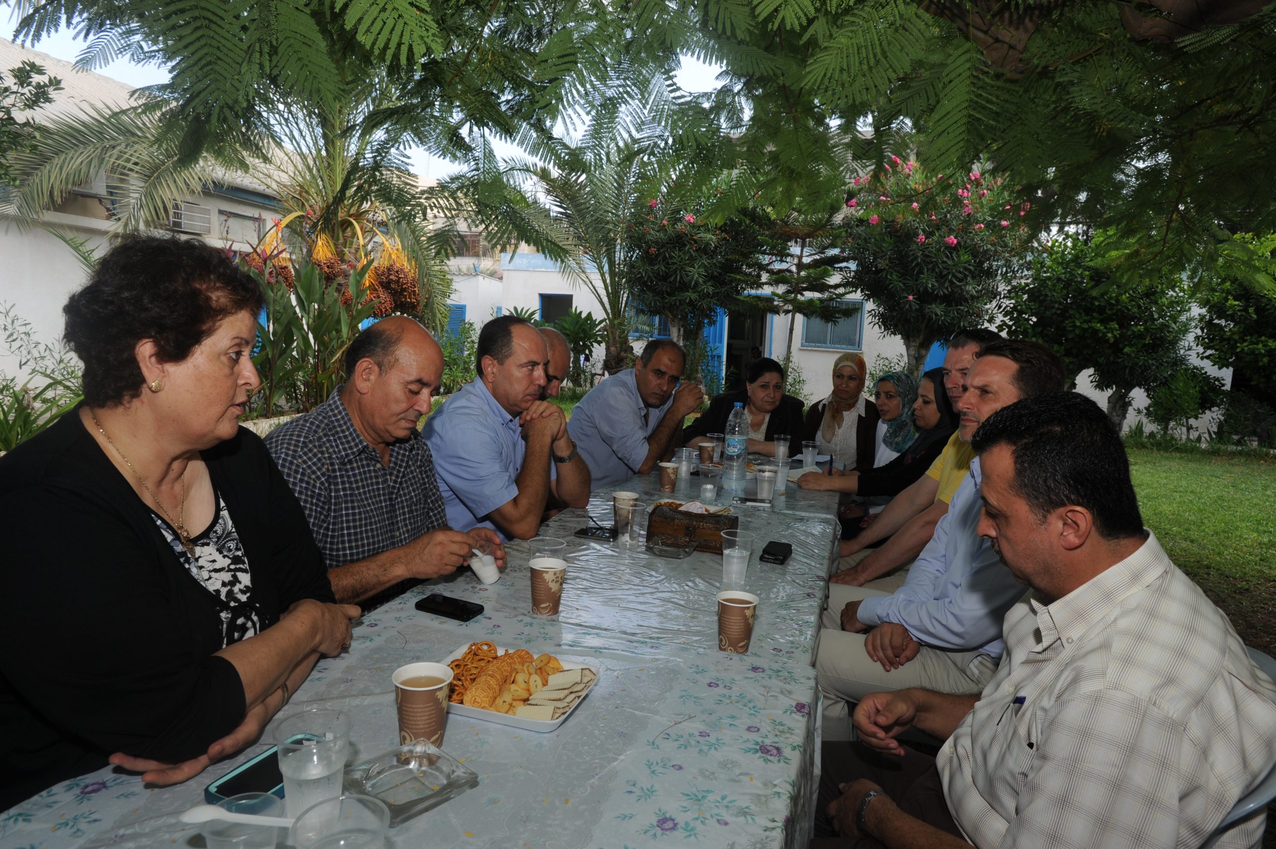 CWLRCP Participates in Meeting to Discuss UNRWA’s Mechanisms and Plans