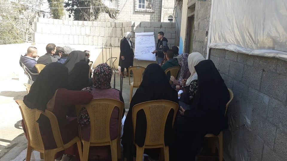 مركز الأبحاث والاستشارات القانونية والحماية للمرأة ينفذ سلسلة تدريبات للشباب/ات للمقبلين على الزواج