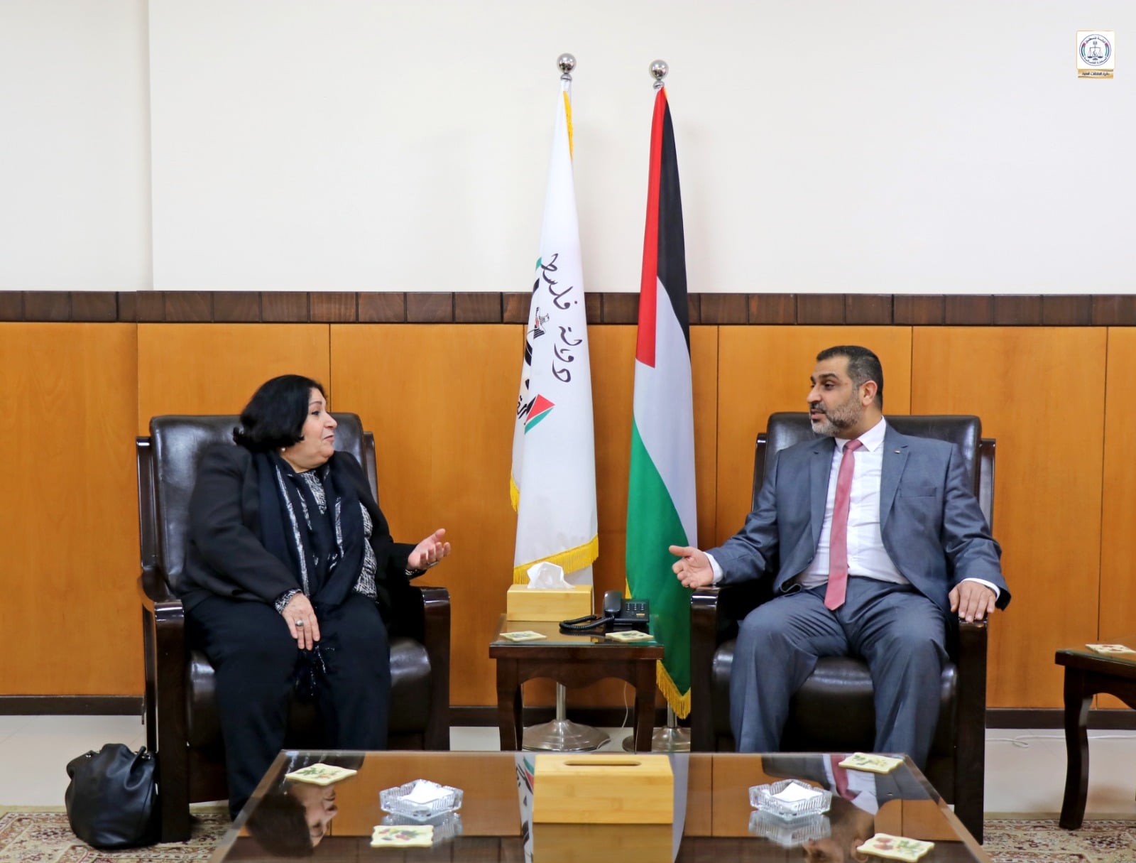 وفد من المركز يزور معالي رئيس مجلس القضاء الأعلى وعطوفة كلا من النائب العام ووكيل وزارة العدل